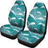 Surfing Wave Pattern Print Universal Fit Car Seat Covers
