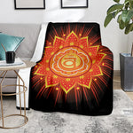 Swadhisthana Chakra Mandala Print Blanket