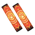 Swadhisthana Chakra Mandala Print Car Seat Belt Covers