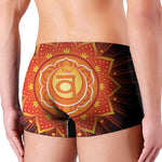Swadhisthana Chakra Mandala Print Men's Boxer Briefs