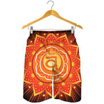 Swadhisthana Chakra Mandala Print Men's Shorts