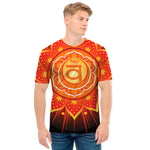 Swadhisthana Chakra Mandala Print Men's T-Shirt