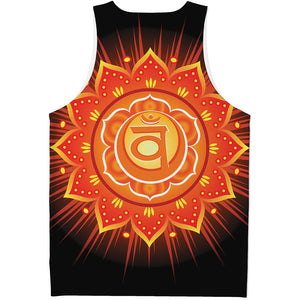 Swadhisthana Chakra Mandala Print Men's Tank Top