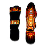 Swadhisthana Chakra Mandala Print Muay Thai Shin Guard