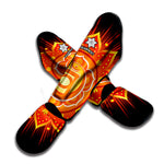 Swadhisthana Chakra Mandala Print Muay Thai Shin Guard