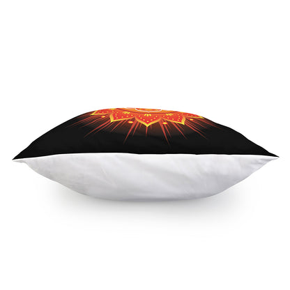 Swadhisthana Chakra Mandala Print Pillow Cover