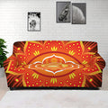 Swadhisthana Chakra Mandala Print Sofa Cover
