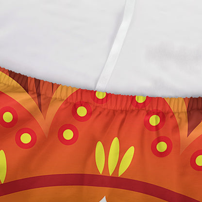 Swadhisthana Chakra Mandala Print Sofa Cover