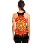 Swadhisthana Chakra Mandala Print Women's Racerback Tank Top