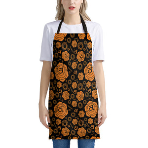 Swadhisthana Chakra Pattern Print Apron