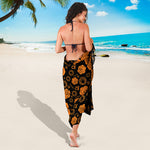Swadhisthana Chakra Pattern Print Beach Sarong Wrap