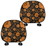 Swadhisthana Chakra Pattern Print Car Headrest Covers