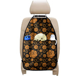 Swadhisthana Chakra Pattern Print Car Seat Organizers