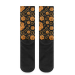 Swadhisthana Chakra Pattern Print Crew Socks