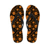 Swadhisthana Chakra Pattern Print Flip Flops