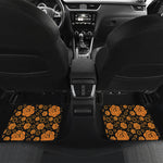 Swadhisthana Chakra Pattern Print Front and Back Car Floor Mats