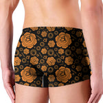 Swadhisthana Chakra Pattern Print Men's Boxer Briefs