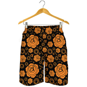 Swadhisthana Chakra Pattern Print Men's Shorts