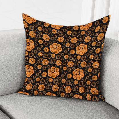 Swadhisthana Chakra Pattern Print Pillow Cover