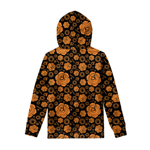 Swadhisthana Chakra Pattern Print Pullover Hoodie