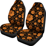 Swadhisthana Chakra Pattern Print Universal Fit Car Seat Covers