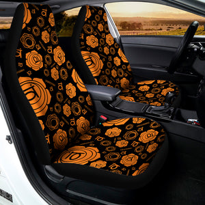 Swadhisthana Chakra Pattern Print Universal Fit Car Seat Covers