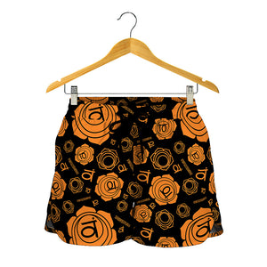 Swadhisthana Chakra Pattern Print Women's Shorts