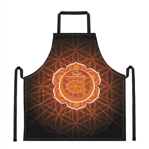 Swadhisthana Chakra Spiritual Print Apron