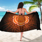 Swadhisthana Chakra Spiritual Print Beach Sarong Wrap