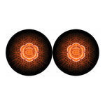 Swadhisthana Chakra Spiritual Print Car Coasters