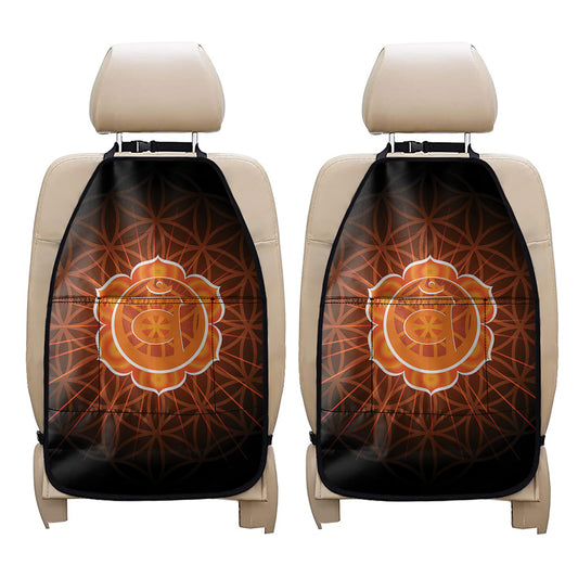 Swadhisthana Chakra Spiritual Print Car Seat Organizers