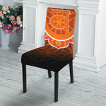 Swadhisthana Chakra Spiritual Print Dining Chair Slipcover