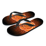 Swadhisthana Chakra Spiritual Print Flip Flops