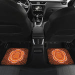 Swadhisthana Chakra Spiritual Print Front and Back Car Floor Mats