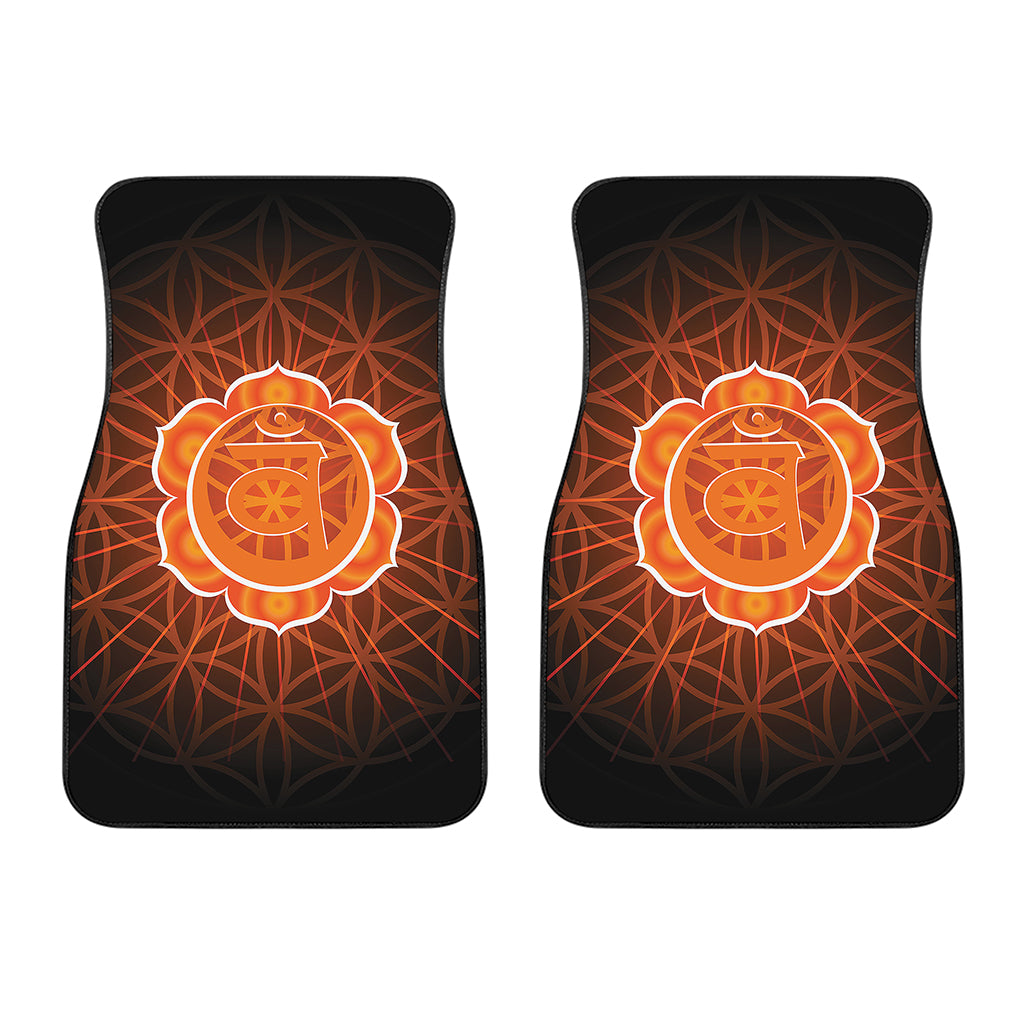 Swadhisthana Chakra Spiritual Print Front Car Floor Mats