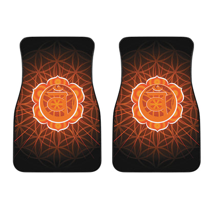 Swadhisthana Chakra Spiritual Print Front Car Floor Mats