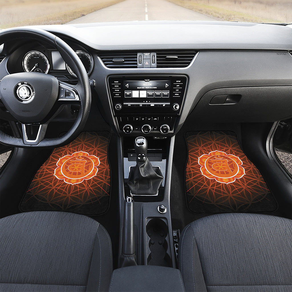 Swadhisthana Chakra Spiritual Print Front Car Floor Mats