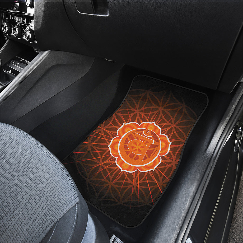 Swadhisthana Chakra Spiritual Print Front Car Floor Mats