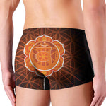 Swadhisthana Chakra Spiritual Print Men's Boxer Briefs