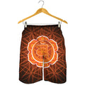 Swadhisthana Chakra Spiritual Print Men's Shorts