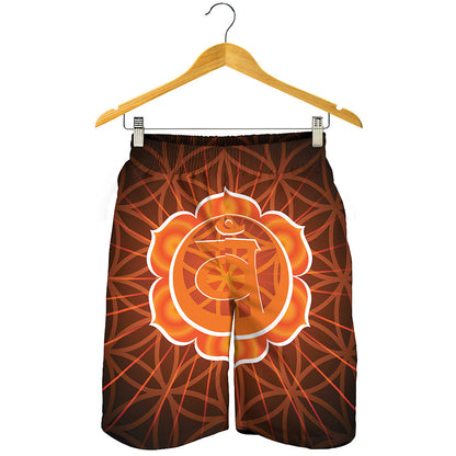 Swadhisthana Chakra Spiritual Print Men's Shorts