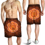 Swadhisthana Chakra Spiritual Print Men's Shorts