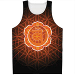 Swadhisthana Chakra Spiritual Print Men's Tank Top