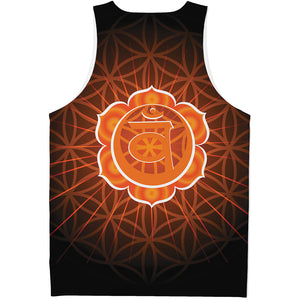 Swadhisthana Chakra Spiritual Print Men's Tank Top