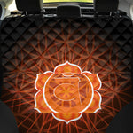 Swadhisthana Chakra Spiritual Print Pet Car Back Seat Cover