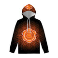 Swadhisthana Chakra Spiritual Print Pullover Hoodie
