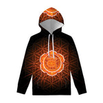 Swadhisthana Chakra Spiritual Print Pullover Hoodie