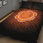 Swadhisthana Chakra Spiritual Print Quilt Bed Set