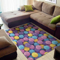 Sweet Candy Ball Pattern Print Floor Mat