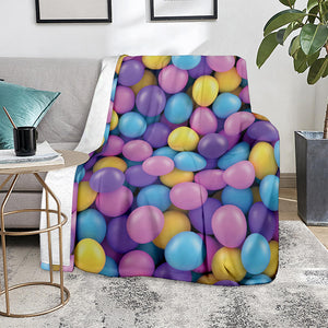 Sweet Candy Ball Pattern Print Blanket